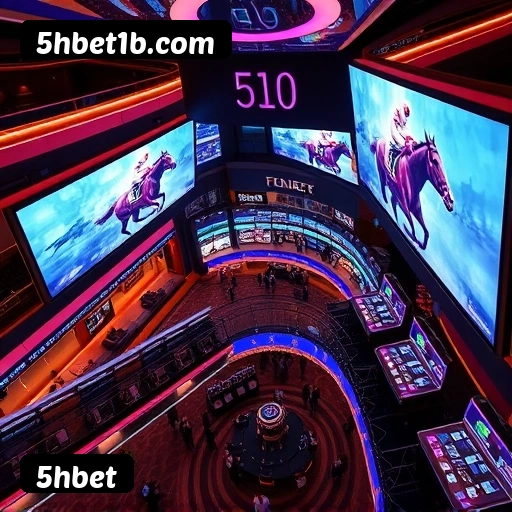 Interface do Aplicativo 5hbet - Design Premium e Intuitivo
